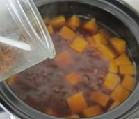 红豆薏米南瓜粥的做法第4步图示